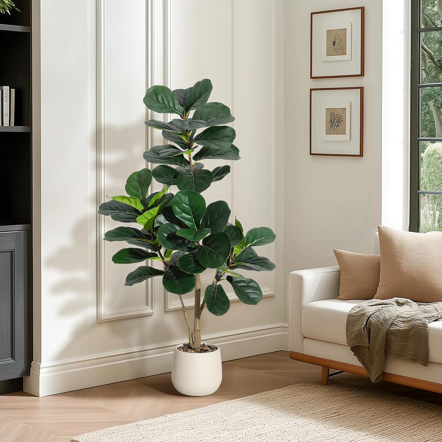 Ficus Lyrata Tree - 4 ft Fiddle Leaf Fig Tree