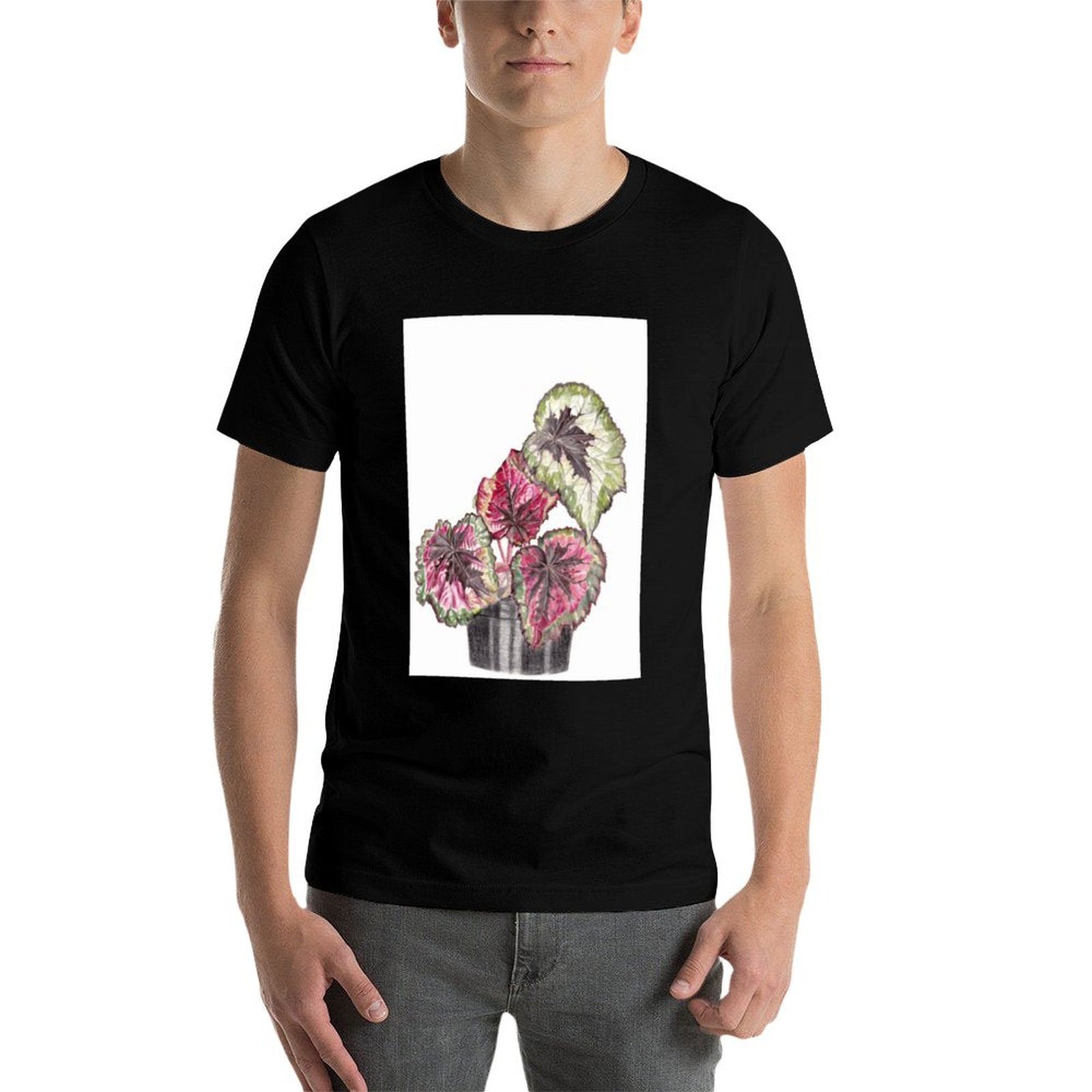 Begonia Rex T-Shirt, Summer Ca - огляд і ціна Begonia Rex