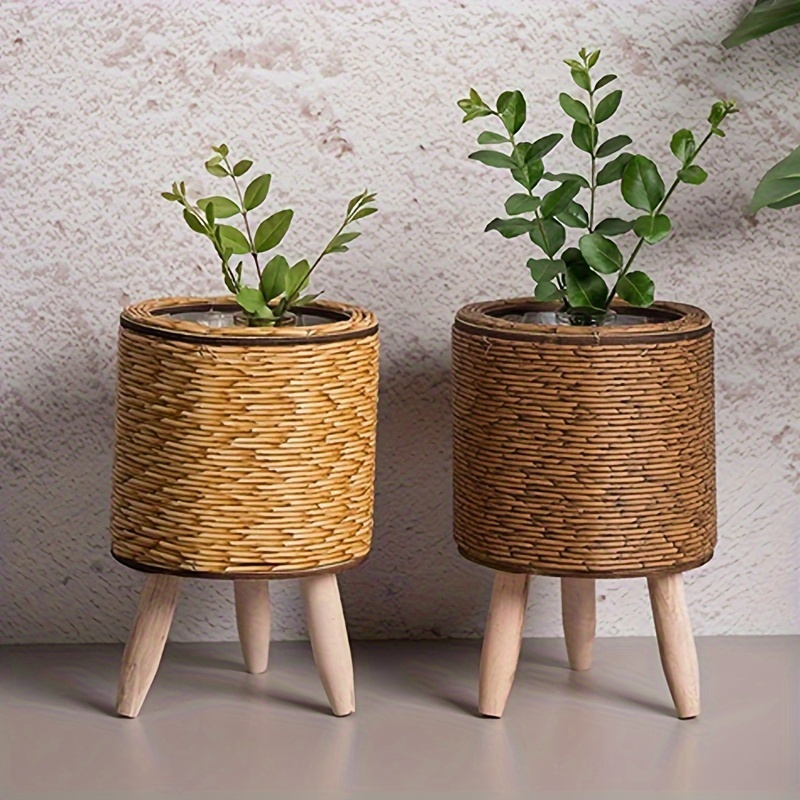 Charming Rustic Rattan Planter - огляд і ціна Aloe Vera Pot