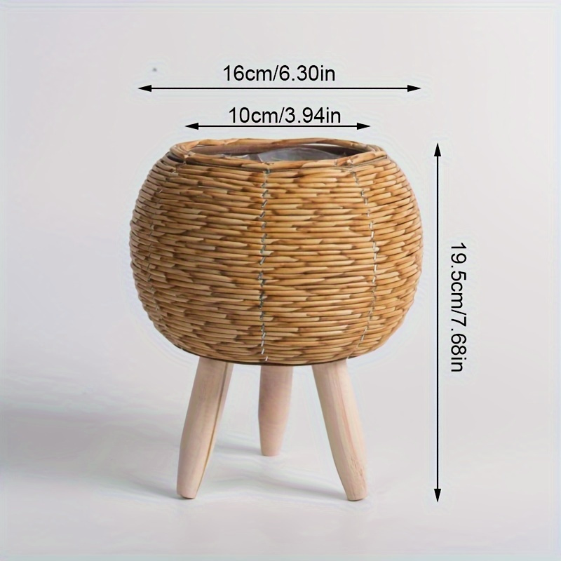 Charming Rustic Rattan Planter - огляд і ціна Aloe Vera Pot