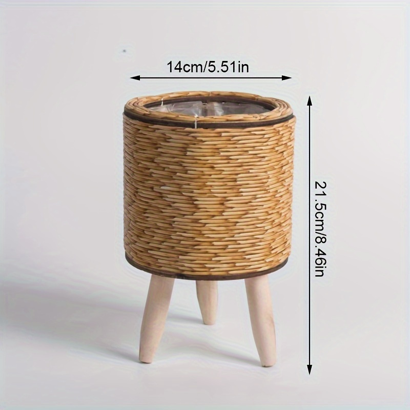 Charming Rustic Rattan Planter - огляд і ціна Aloe Vera Pot