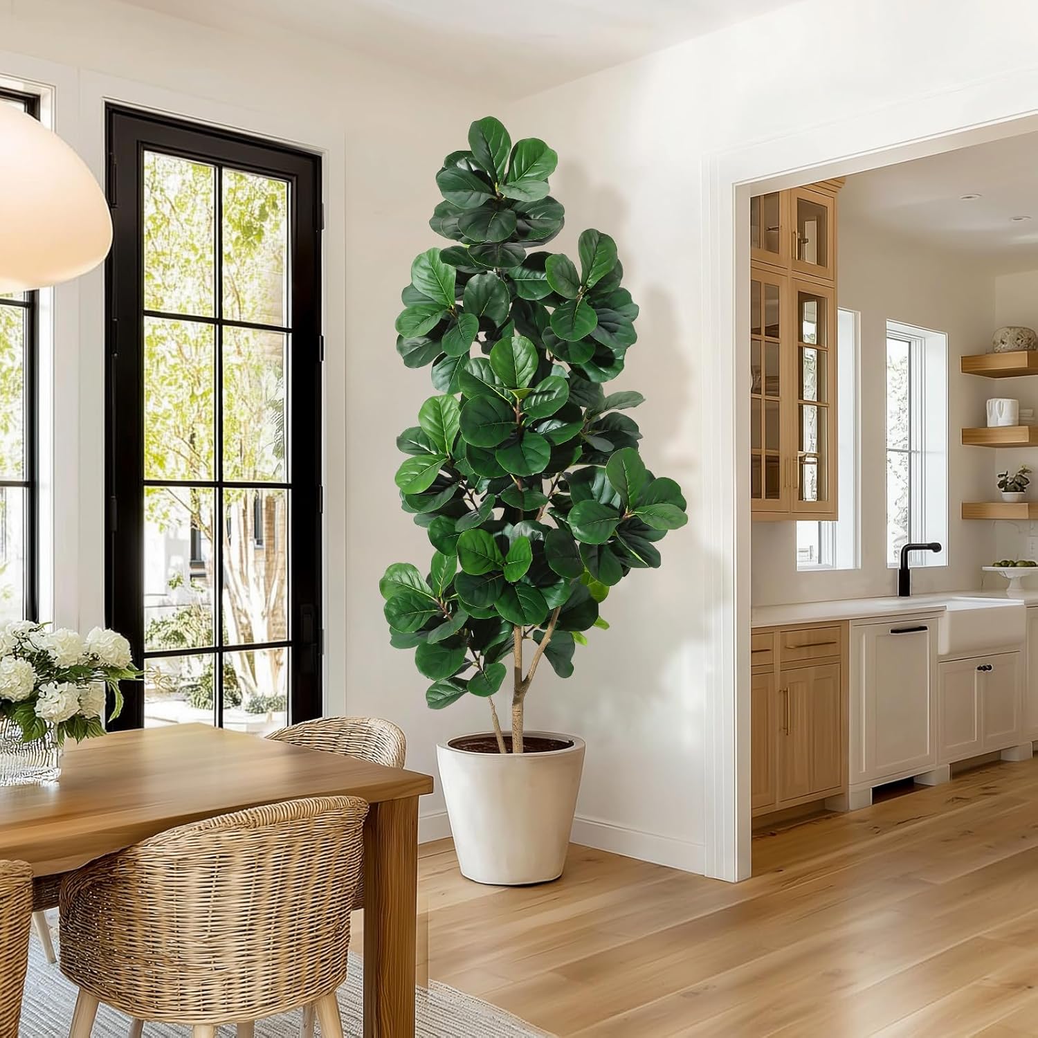4-7 FT Fiddle Leaf Fig Tree Ar - огляд і ціна Dracaena Marginata